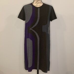 Luisa Cerano virgin wool cashmere blend sweater dress 12